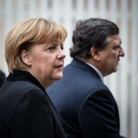 Angela Merkel, Bondskanselier Duitsland, José Manuel Barroso