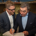 Brian Holm & Eddy Merckx