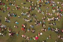 Festivalbezoekers