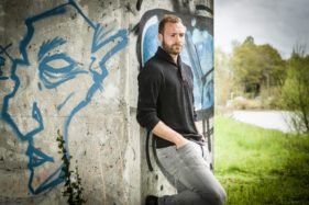 Laurent Depoitre, profvoetballer bij KAA Gent.