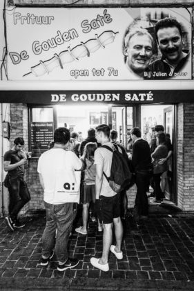 De verse lading studenten in Gent